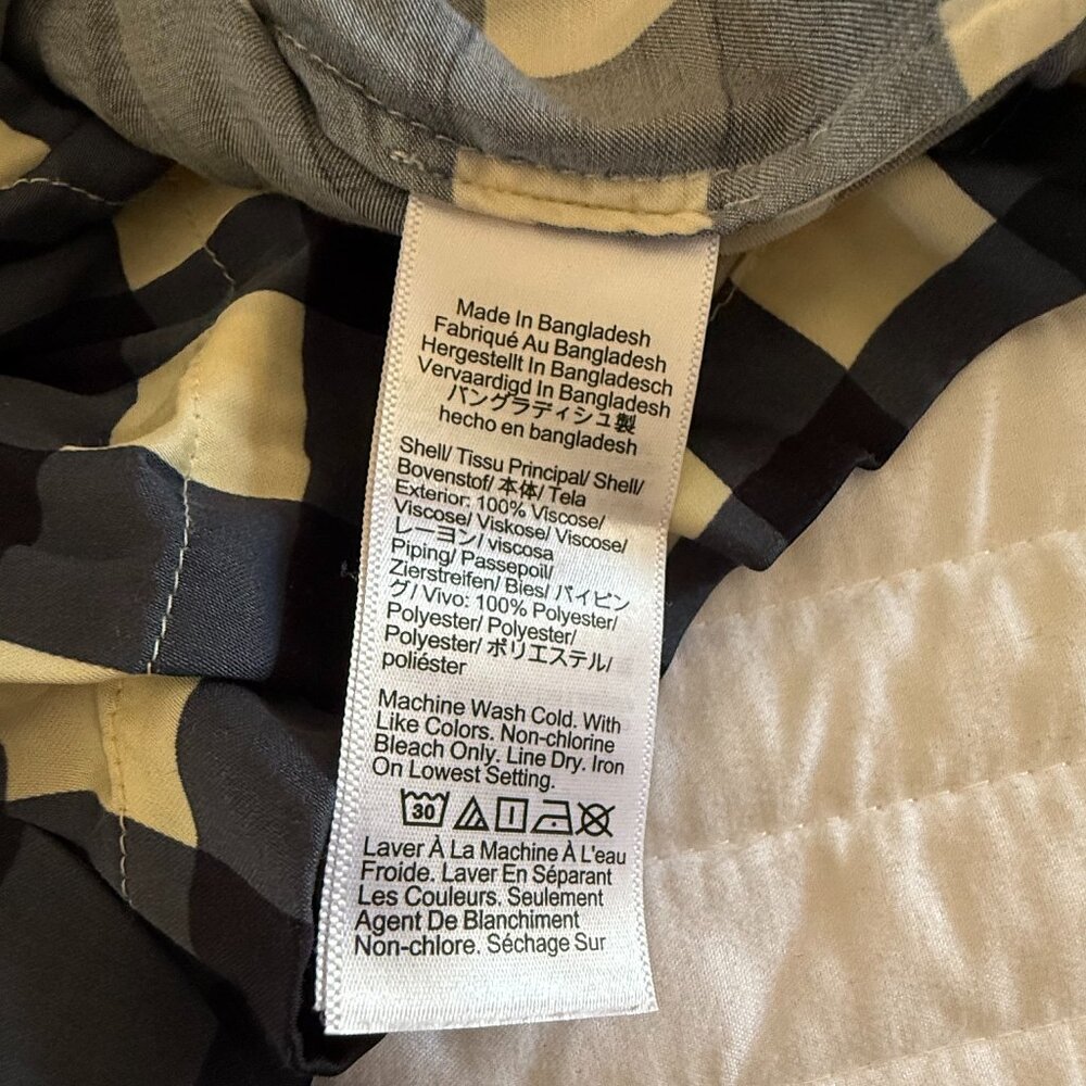 JCrew Soft Shine pajama pant set in gingham, size S - Picture 6 of 6